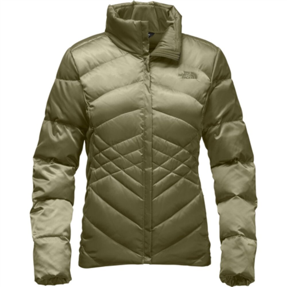 The North Face 550 Down Aconcagua Jacket Green / Olive Size Med